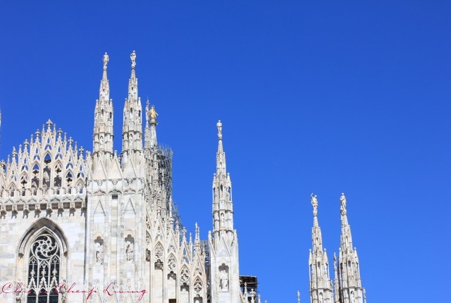 Milan Duomo top by Chic n Cheap Living