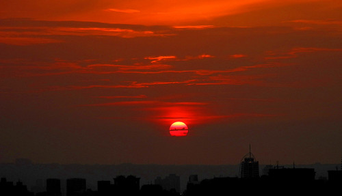 Today's Sunset in Taipei