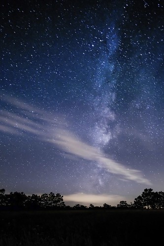 Milky Way from Big Meadows, VA by Schmoopy2007