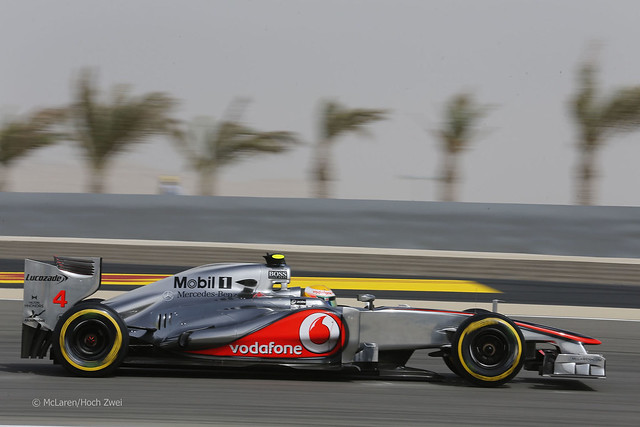 Lewis Hamilton McLaren MP4-27 F1 Bahrain 2012