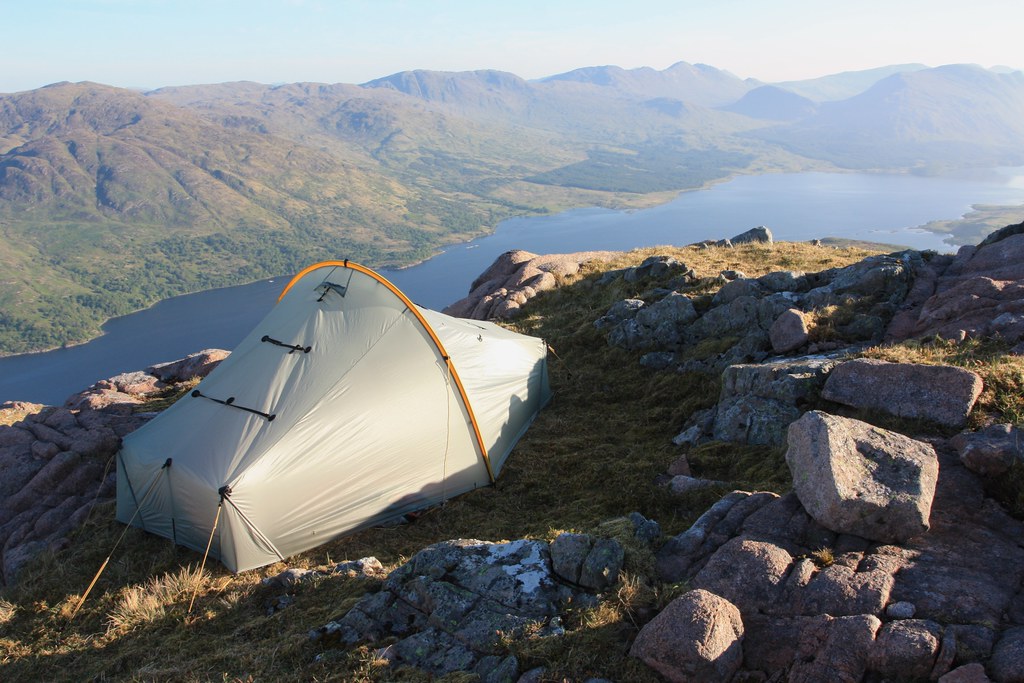 Tent above Loch Etive