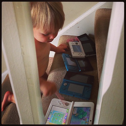 I think he wants a ds!