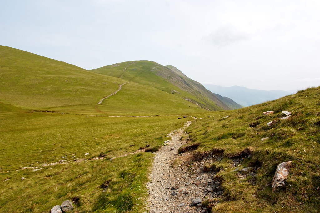 Track above Coledale Hause