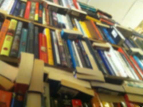shelves at The Book Trader