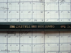 Faber Castell 9000 Jumbo and moleskine