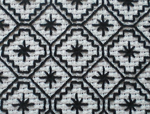 The Making Spot free Blackwork pattern