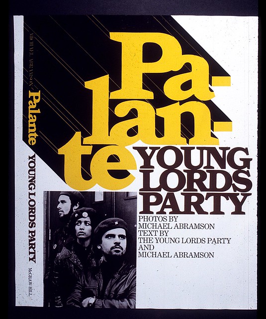 “Palante:Young Lords Party” book jacket