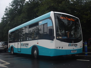 Buses Excetera J222 on Purley Tesco Free Service, Purley Tesco