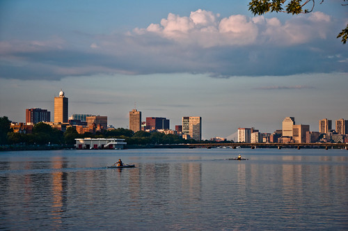 Rowing @ Charles River, Boston