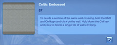 Celtic Embossed