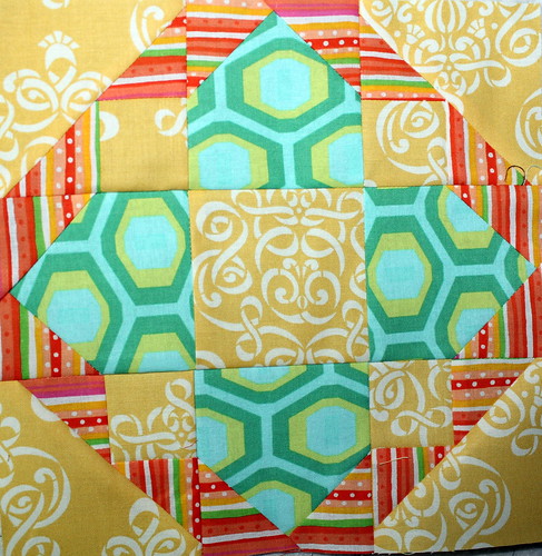 June Lotto Block for the Madison Modern Quilt Guild