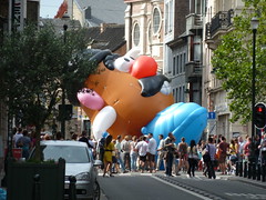 Parade de ballons à Bruxelles