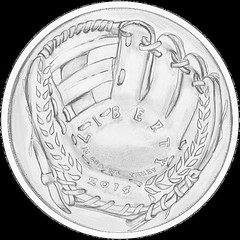 McFarland baseball coin Glove design