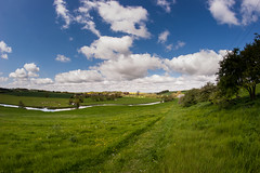 Swinbrook valley view