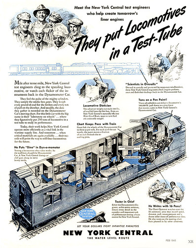 1945 ... locomotive in test-tube! by x-ray delta one