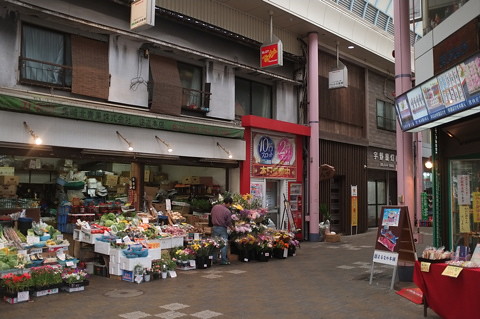 長崎市北部の住吉商店街