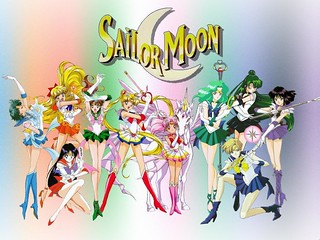 the whole sailor moon squad