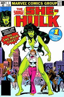 She Hulk comic cover