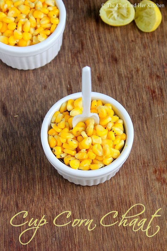 cup corn chaat