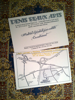 Denis Beaux Arts - fantastic art shop