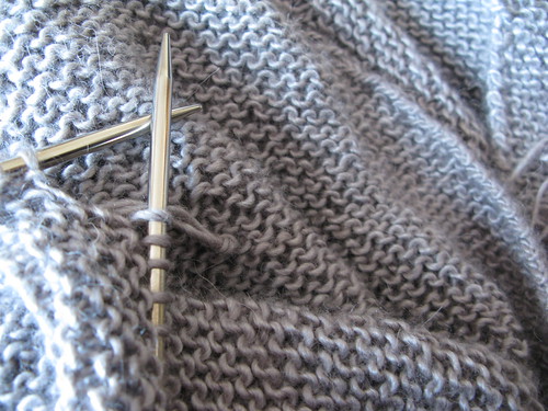 Knitting in Grey