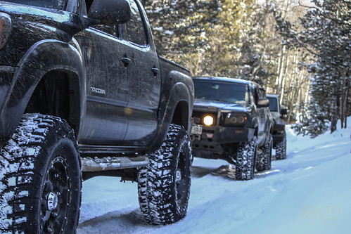Winter driving - Toyota Tacoma Truck
