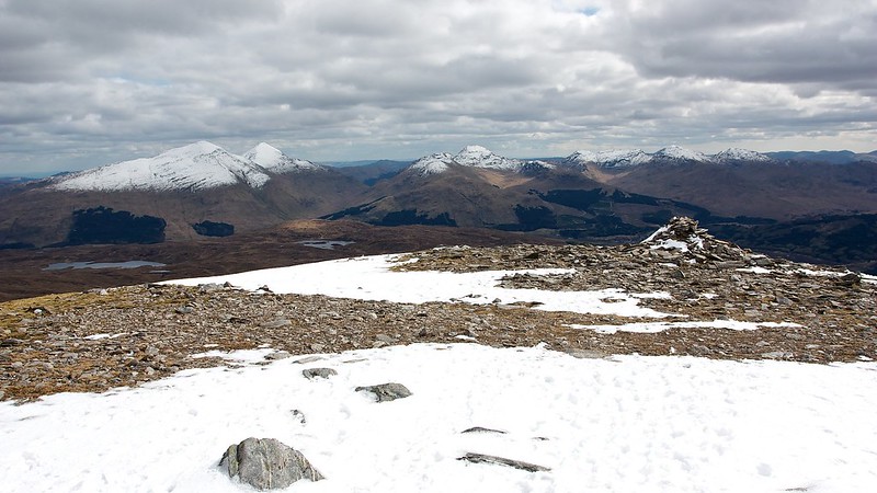 Crianlarich Hills from the South Top