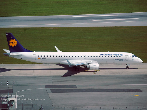 D-AEBB Embraer 195 by Jersey Airport Photography
