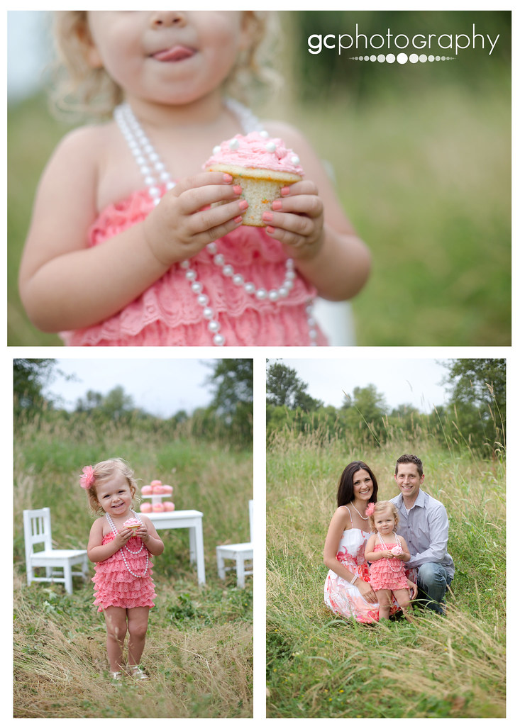Two year old birthday photo session