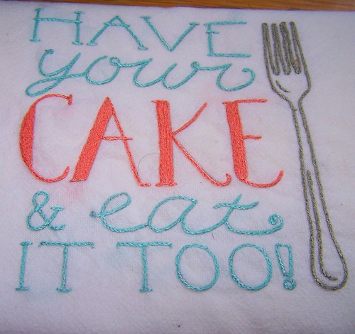 Have your cake and eat it too, Stitcher's Revolution