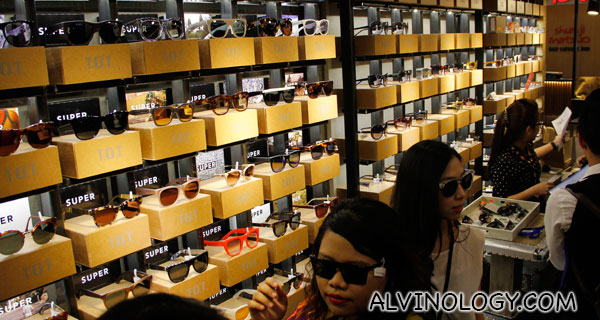 Shop for eyewear like you are shopping for clothes 