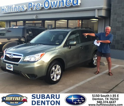 DeliveryMaxx would like to say Congratulations to Mike Bresnahan of Huffines Subaru Denton on an excellent use of our program by DeliveryMaxx