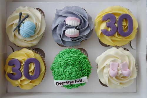 'Over the Hill' Cupcakes