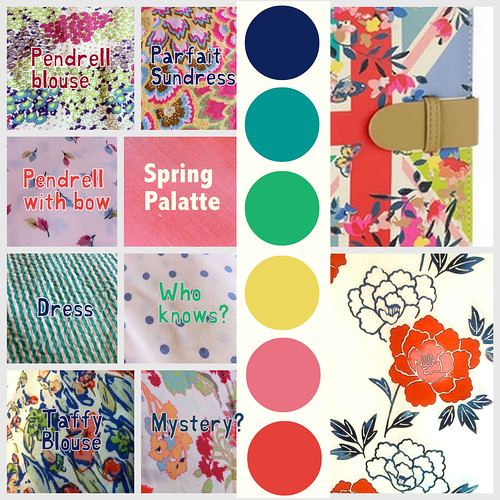 Spring Summer Colour Palatte plans