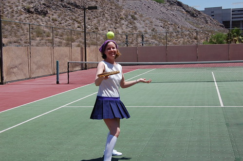 Tennis, Anyone, the vintage outfits!