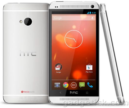 HTC One со стоковым Android