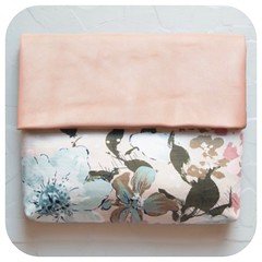 Cherry Blossom Leather Clutch