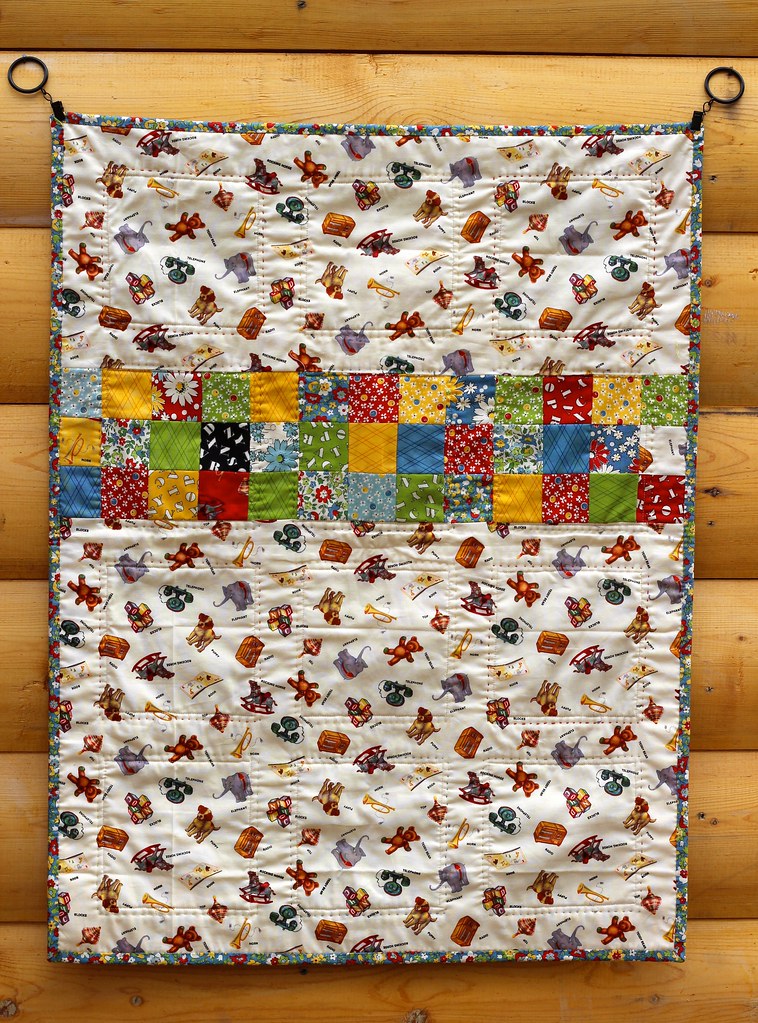 American Jane 9 Patch Baby Quilt