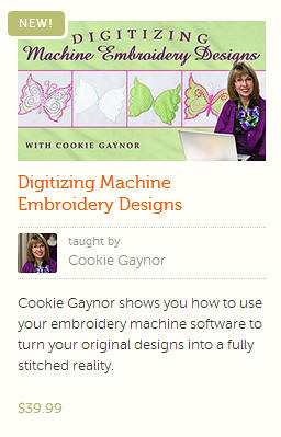 digitizing machine embroidery designs