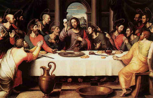 Jesús en la Última Cena