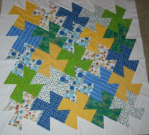 erinn's baby quilt - top finished