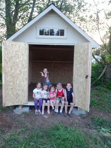 I think this shed is going to fit our family perfectly!!