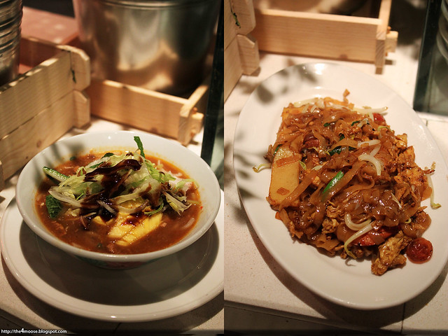 Spice Brasserie - Assam Laksa and Char Kway Teow
