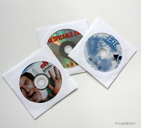 Hi Sugarplum | Organized DVDs & CDs