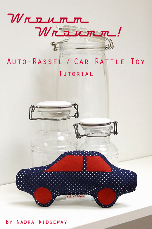 Auto-Rassel / Car Rattle Toy Tutorial