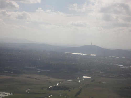 Descending into Canberra