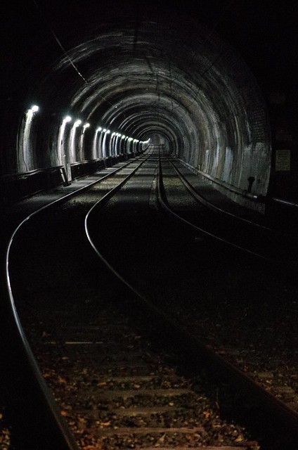 Spooky Glebe to Wentworth Park Tram Tunnel - Pentax K5 ISO 12800 test