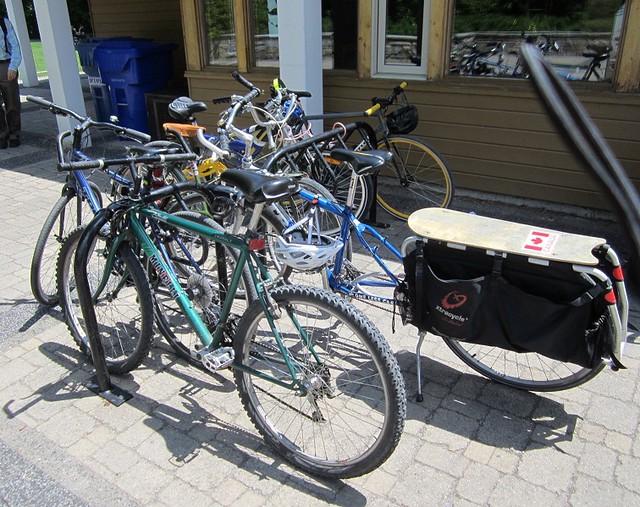 Image of bikes
