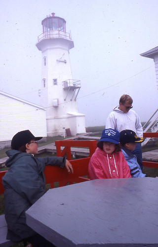 The kids on Machias Seal Island, 1993