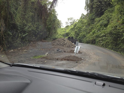 When we saw this, we thought … what an awful road… we were soo wrong.